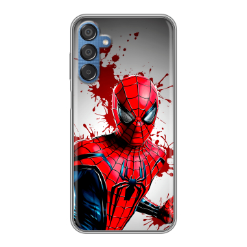 Силиконовый чехол на Samsung Galaxy M15 5G с принтом Spiderman Человек паук