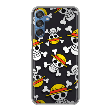 Силиконовый чехол на Samsung Galaxy M15 5G с принтом One Piece Ван Пис