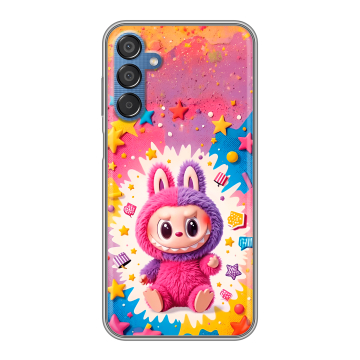 Силиконовый чехол на Samsung Galaxy M15 5G с принтом Labubu Лабубу Силиконовый чехол на Samsung Galaxy M15 5G с принтом Labubu Лабубу