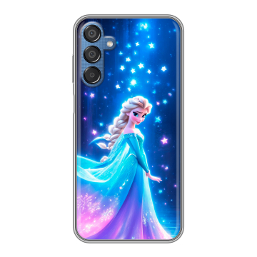 Силиконовый чехол на Samsung Galaxy M15 5G с принтом Холодное сердце Frozen Силиконовый чехол на Samsung Galaxy M15 5G с принтом Холодное сердце Frozen