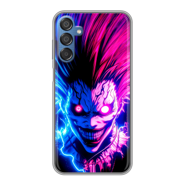 Силиконовый чехол на Samsung Galaxy M15 5G с принтом Death note Тетрадь смерти