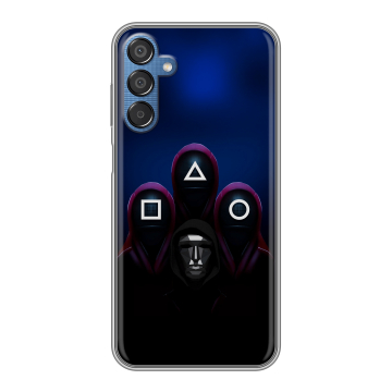 Силиконовый чехол на Samsung Galaxy M15 5G с принтом Игра Кальмара