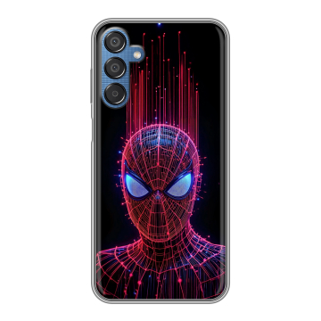 Силиконовый чехол на Samsung Galaxy M15 5G с принтом Spiderman Человек паук Силиконовый чехол на Samsung Galaxy M15 5G с принтом Spiderman Человек паук