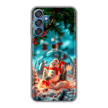 Силиконовый чехол на Samsung Galaxy M15 5G с принтом Новый год