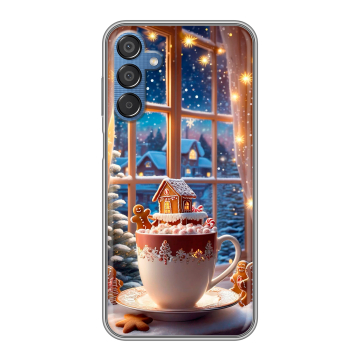 Силиконовый чехол на Samsung Galaxy M15 5G с принтом Новый год