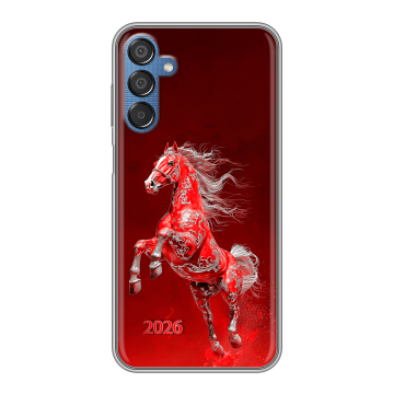 Силиконовый чехол на Samsung Galaxy M15 5G с принтом Новый год