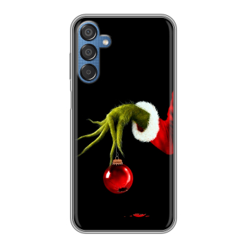 Силиконовый чехол на Samsung Galaxy M15 5G с принтом Новый год Гринч
