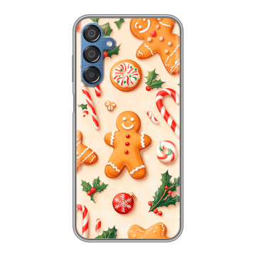 Силиконовый чехол на Samsung Galaxy M15 5G с принтом Новый год