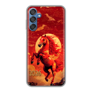 Силиконовый чехол на Samsung Galaxy M15 5G с принтом Новый год