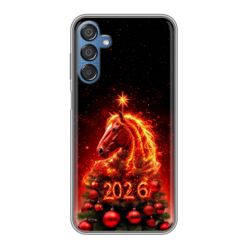 Силиконовый чехол на Samsung Galaxy M15 5G с принтом Новый год