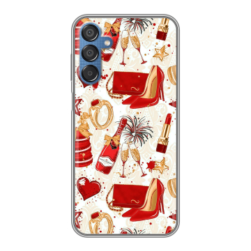 Силиконовый чехол на Samsung Galaxy M15 5G с принтом Новый год
