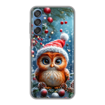 Силиконовый чехол на Samsung Galaxy M15 5G с принтом Новый год Силиконовый чехол на Samsung Galaxy M15 5G с принтом Новый год