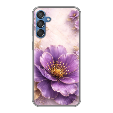 Силиконовый чехол на Samsung Galaxy M15 5G с принтом женский