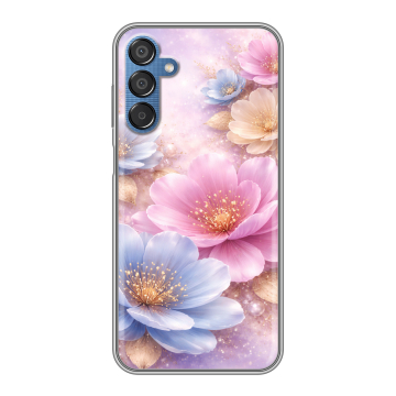 Силиконовый чехол на Samsung Galaxy M15 5G с принтом женский