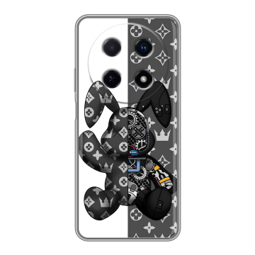 Силиконовый чехол на Huawei Nova 12i с принтом Луи робот Силиконовый чехол на Huawei Nova 12i с принтом Луи робот