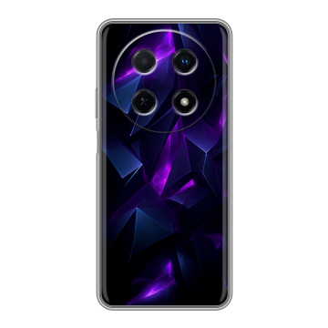 Силиконовый чехол на Huawei Nova 12i с принтом Абстракиция