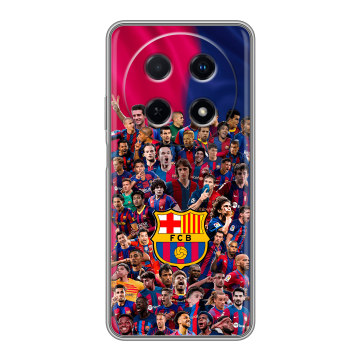 Силиконовый чехол на Huawei Nova 12i с принтом Барселона Barcelona