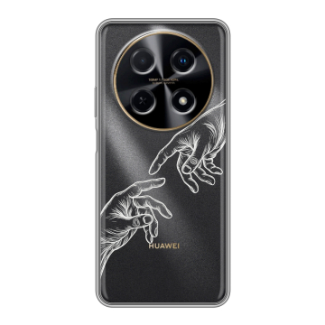 Силиконовый чехол на Huawei Nova 12i с принтом Сотворение мира Силиконовый чехол на Huawei Nova 12i с принтом Сотворение мира