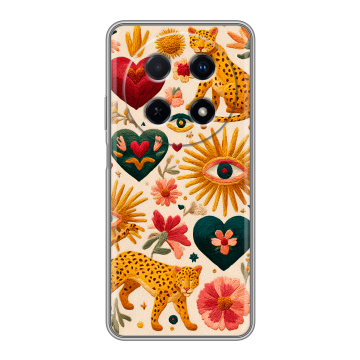 Силиконовый чехол на Huawei Nova 12i с принтом Модный принт Силиконовый чехол на Huawei Nova 12i с принтом Модный принт