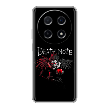 Силиконовый чехол на Huawei Nova 12i с принтом Death note Тетрадь смерти Силиконовый чехол на Huawei Nova 12i с принтом Death note Тетрадь смерти