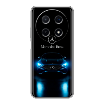Силиконовый чехол на Huawei Nova 12i с принтом Mercedes Мерседес