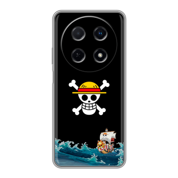 Силиконовый чехол на Huawei Nova 12i с принтом One Piece Ван Пис Силиконовый чехол на Huawei Nova 12i с принтом One Piece Ван Пис