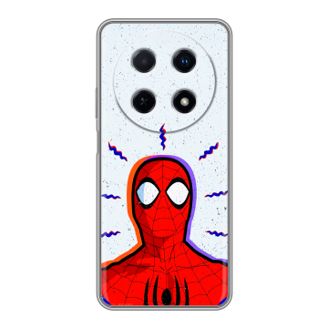 Силиконовый чехол на Huawei Nova 12i с принтом Spiderman Человек паук