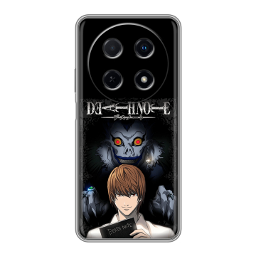 Силиконовый чехол на Huawei Nova 12i с принтом Death note Тетрадь смерти