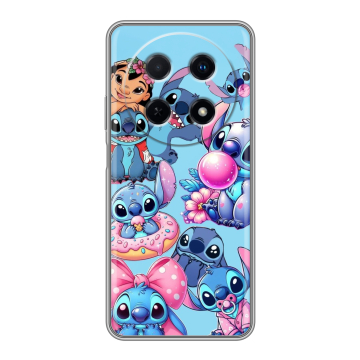 Силиконовый чехол на Huawei Nova 12i с принтом Лило и Стич
