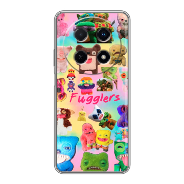 Силиконовый чехол на Huawei Nova 12i с принтом Флагер Fuggler