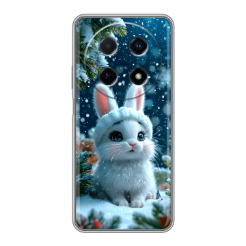Силиконовый чехол на Huawei Nova 12i с принтом Новый год