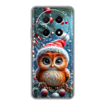 Силиконовый чехол на Huawei Nova 12i с принтом Новый год