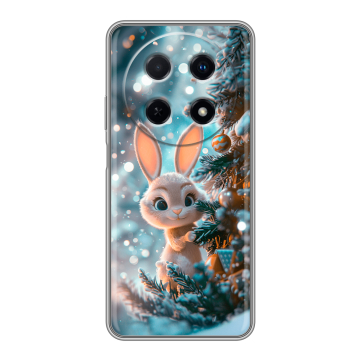 Силиконовый чехол на Huawei Nova 12i с принтом Новый год