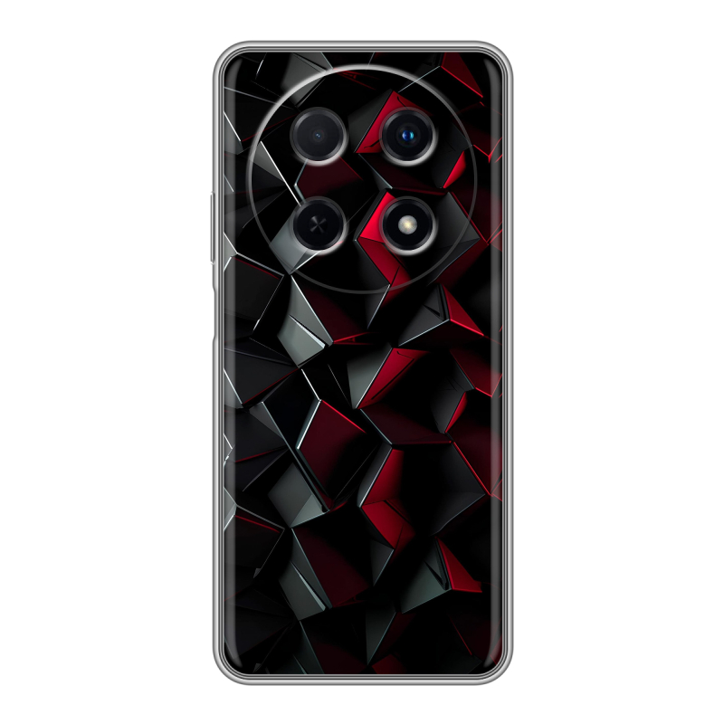 Силиконовый чехол на Huawei Nova 12i с принтом Абстракция Силиконовый чехол на Huawei Nova 12i с принтом Абстракция