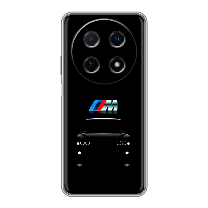 Силиконовый чехол на Huawei Nova 12i с принтом БМВ BMW Силиконовый чехол на Huawei Nova 12i с принтом БМВ BMW