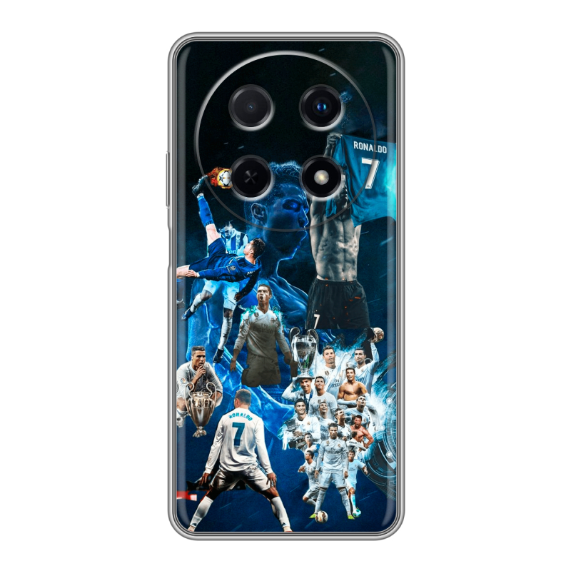 Силиконовый чехол на Huawei Nova 12i с принтом Реал Роналдо Силиконовый чехол на Huawei Nova 12i с принтом Реал Роналдо