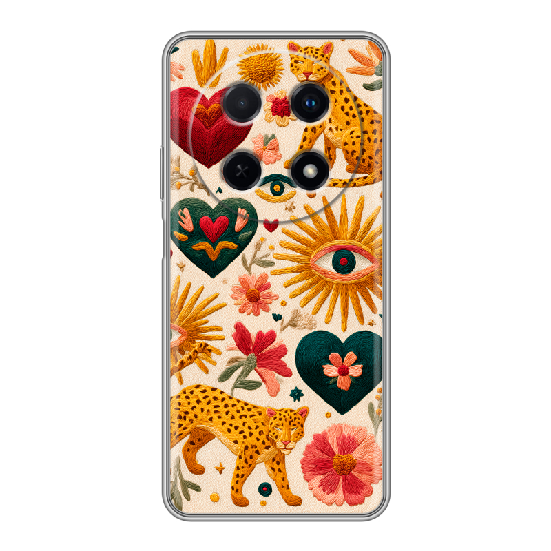 Силиконовый чехол на Huawei Nova 12i с принтом Модный принт Силиконовый чехол на Huawei Nova 12i с принтом Модный принт