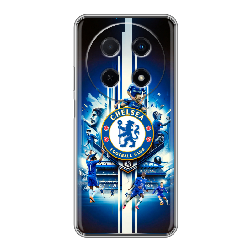Силиконовый чехол на Huawei Nova 12i с принтом Chelsea Челси Силиконовый чехол на Huawei Nova 12i с принтом Chelsea Челси