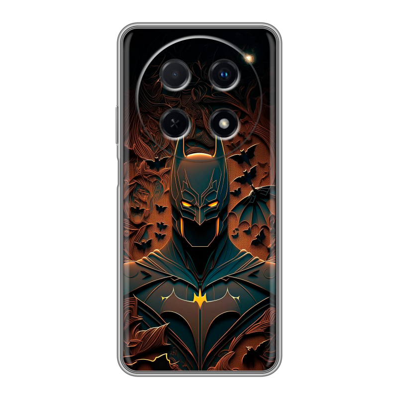 Силиконовый чехол на Huawei Nova 12i с принтом Batman Бэтмен Силиконовый чехол на Huawei Nova 12i с принтом Batman Бэтмен