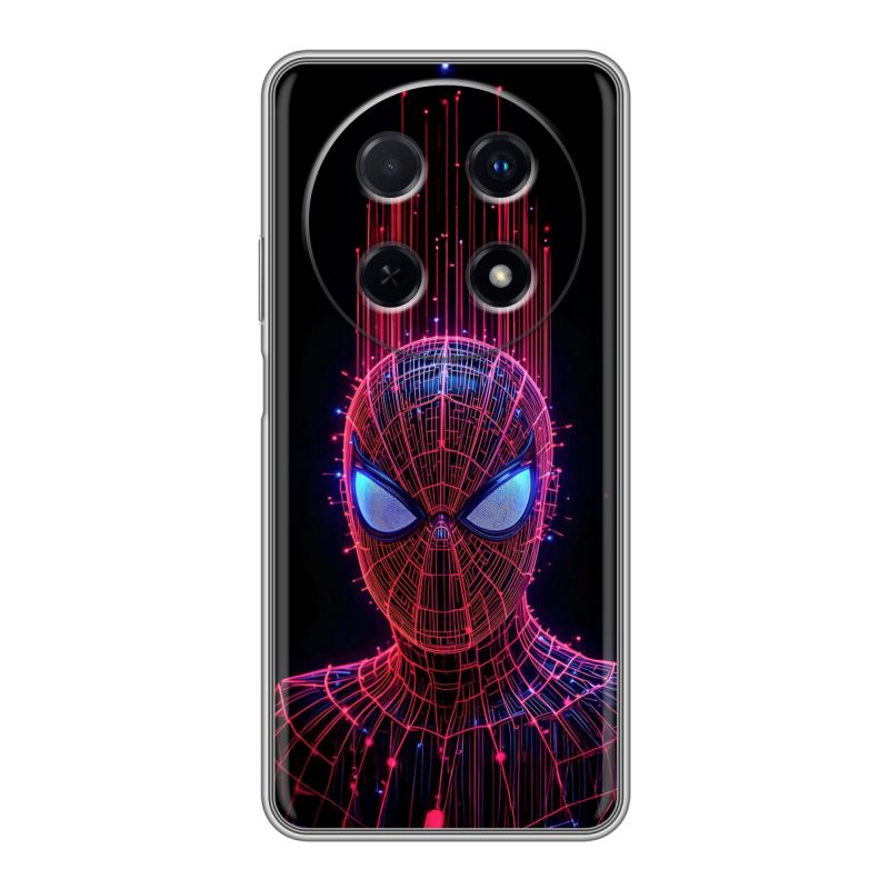Силиконовый чехол на Huawei Nova 12i с принтом Spiderman Человек паук Силиконовый чехол на Huawei Nova 12i с принтом Spiderman Человек паук