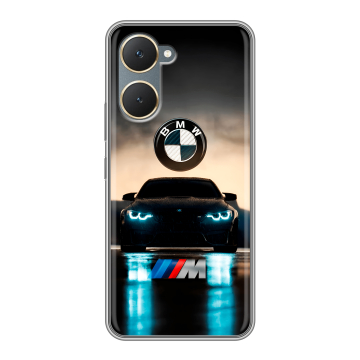 Силиконовый чехол на Vivo Y03 с принтом БМВ BMW