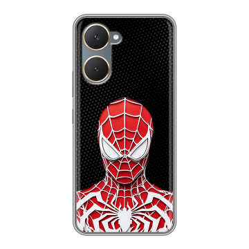 Силиконовый чехол на Vivo Y03 с принтом человек паук spiderman