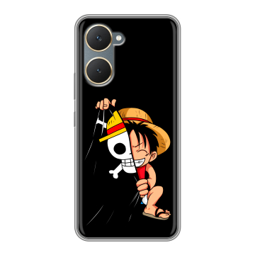 Силиконовый чехол на Vivo Y03 с принтом One Piece Ван Пис