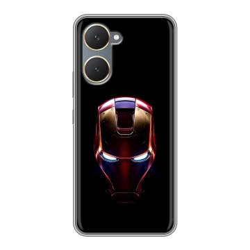 Силиконовый чехол на Vivo Y03 с принтом IronMan Железный человек