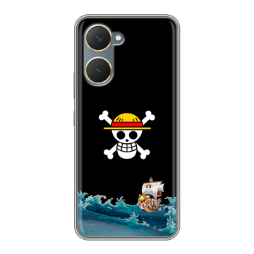 Силиконовый чехол на Vivo Y03 с принтом One Piece Ван Пис