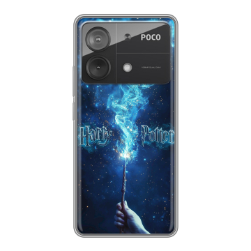 Силиконовый чехол на Xiaomi Poco X6 Neo с принтом Harry Potter Гарри Поттер Силиконовый чехол на Xiaomi Poco X6 Neo с принтом Harry Potter Гарри Поттер