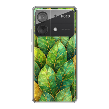 Силиконовый чехол на Xiaomi Poco X6 Neo с принтом женский Силиконовый чехол на Xiaomi Poco X6 Neo с принтом женский