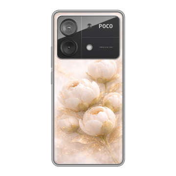 Силиконовый чехол на Xiaomi Poco X6 Neo с принтом женский Силиконовый чехол на Xiaomi Poco X6 Neo с принтом женский