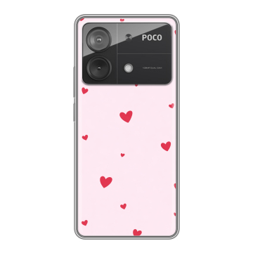 Силиконовый чехол на Xiaomi Poco X6 Neo с принтом для девочек Силиконовый чехол на Xiaomi Poco X6 Neo с принтом для девочек