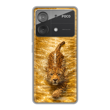 Силиконовый чехол на Xiaomi Poco X6 Neo с принтом женский Силиконовый чехол на Xiaomi Poco X6 Neo с принтом женский